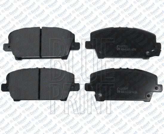 BLUEPRINT ADH24271 On Fren Balatasi Civic Hatcback 06> Civic Sedan 12>